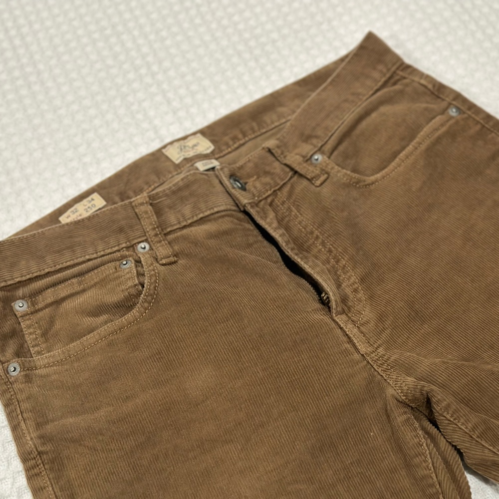 J. Crew 250 Skinny Fit Corduroy Jeans